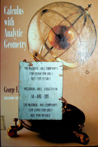 Calculus With Analytic Geometry