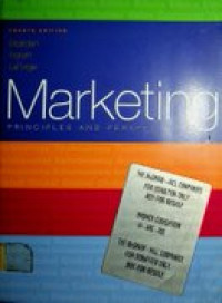 Marketing : PRINCIPLES AND PERSPECTIVES , Fourth Edition