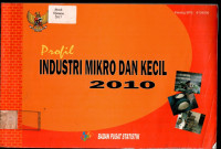 Profil INDUSTRI MIKRO DAN KECIL 2010