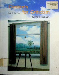 Contexts for Criticism, Fourth Edition