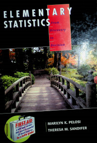 ELEMENTARY STATISTICS: From Discovery to Decision