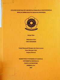 ANALISIS KOMPARATIF LIKUIDITAS PERBANKAN KONVENSIONAL DENGAN PERBANKAN SYARIAH DI INDONESIA