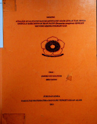 ANALISIS KUALITATIF DAN KUANTITATIF ASAM LEMAK TAK JENUH OMEGA-3 DARI MINYAK IKAN PATIN (Pangasius pangasius) DENGAN METODE KROMATOGRAFI GAS