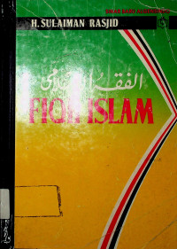 Fiqh Islam ( Hukum fiiqh lengkap )