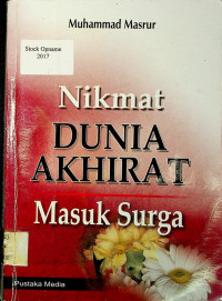 Nikmat Dunia Akhirat : Masuk Surga