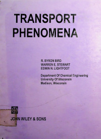 TRANSPORT PHENOMENA