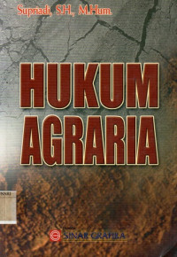 HUKUM AGRARIA