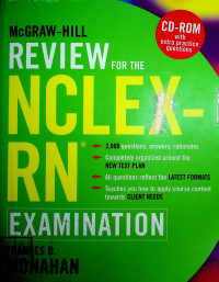 McGRAW-HILL REVIEW FOR THE NCLEX-RN EXAMINATION