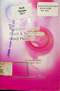 Rujukan Cepat Obat & Pemberian Obat Pediatrik