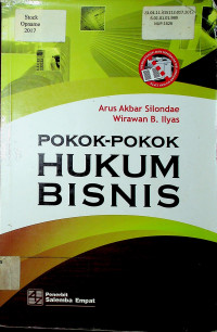 POKOK-POKOK HUKUM BISNIS