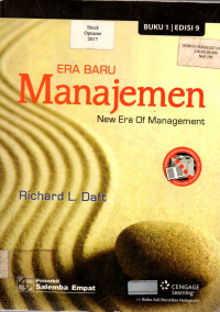 ERA BARU Manajemen = New Era Of Management, BUKU 1 EDISI 9