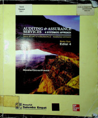 AUDITING & ASSURANCE SERVICES: A SYSTEMATIC APPROACH = JASA AUDIT & ASSURANCE PENDEKATAN SISTEMATIS, Buku Dua Edisi 4