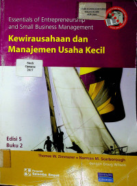 Kewirausahaan dan Manajemen Usaha Kecil, Edisi 5 Buku 2