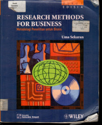 RESEARCH METHODS FOR BUSINESS: Metodologi Penelitian untuk Bisnis BUKU 1, EDISI 4