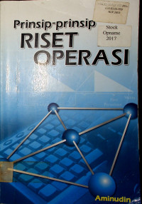 Prinsip-prinsip RISET OPERASI