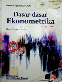 Dasar-dasar Ekonometrika: Basic Econometrics, EDISI 5, BUKU 1