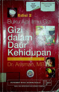 Buku Ajar Ilmu Gizi: Gizi dalam Daur Kehidupan