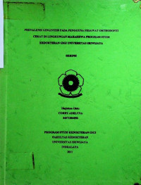 PREVALENSI GINGIVITIS PADA PENGGUNA PESAWAT ORTHODONTI CEKAT DI LINGKUNGAN MAHASISWA PROGRAM STUDI KEDOKTERAN GIGI UNIVERSITAS SRIWIJAYA