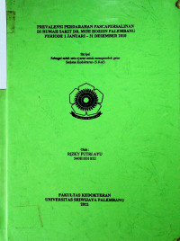 PREVALENSI PENDARAHAN PASCAPERSALINAN DI RUMAH SAKIT DR. MOH HOESIN PALEMBANG PERIODE 1 JANUARI-31 DESEMBER 2010