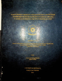 KAJIAN TEKNIS PEMBORAN DAN PELEDAKAN PADA LAPISAN TANAH INTERBURDEN B2C DI LOKASI PRE-BENCH TAMBANG AIR LAYA PT. BUKIT ASAM (PERSERO) Tbk UPTE SUMATERA SELATAN