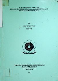 KAJIAN ISOTERMIS SORPSI AIR KERUPUK UDANG JERBUNG (Penaeus merguensis) MENTAH ASAL SUNGSANG, SUMATERA SELATAN