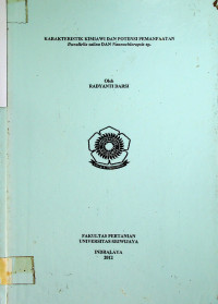 KARAKTERISTIK KIMIAWI dan POTENSI PEMANFAATAN Dunaliella salina dan Nannochloropsis sp.