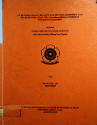 STUDI ADSORPSI DESORPSI ION LOGAM Fe (II) DAN Mg (II) DENGAN SELULOSA HASIL PEMISAHAN SERBUK KAYU