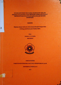 STUDI KONVERSI SELULOSA DARI KAYU GELAM (Melaleuca leucadendron Linn) MENJADI ASAM LEVULINAT MENGGUNAKAN KATALIS H2SO4 DALAM SISTEM HOMOGEN