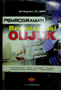 PEMROGRAMAN Berorientasi OBJEK