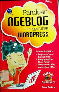 Panduan NGEBLOG menggunakan WORDPRESS