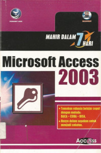 MAHIR DALAM 7 HARI Microsoft Access 2003