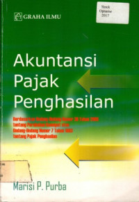 Akuntansi Pajak Penghasilan