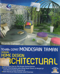 TEKNIK CEPAT MENDESAIN TAMAN DENGAN HOME DESIGN ARCHITECTURAL