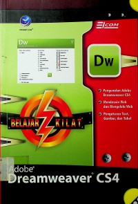 BELAJAR KILAT: Adobe Dreamweaver CS4