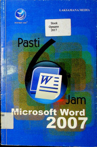 Pasti 6 Jam Microsoft Word 2007