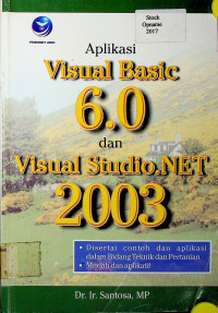 Aplikasi Visual Basic 6.0 dan Visual Studio.NET 2003