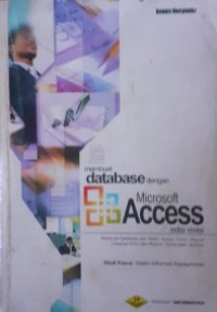 membuat database dengan Microsoft Access, edisi revisi