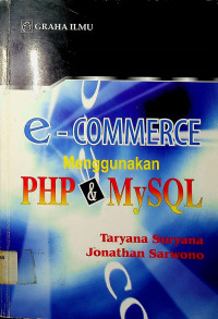 e- COMMERCE Menggunakan PHP & MySQL