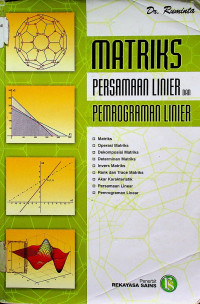 MATRIKS PERSAMAAN LINIER DAN PEMROGRAMAN LINIER