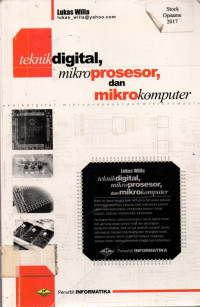 teknik digital, mikroprosesor, dan mikrokomputer