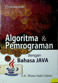 Algoritma  & Pemrograman dengan Bahasa JAVA