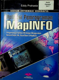 SISTEM INFORMASI GEOGRAFIS: Aplikasi Pemrograman MapINFO