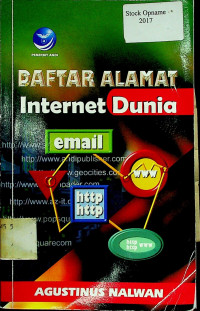 DAFTAR ALAMAT Internet Dunia email, www, http, http www