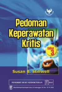 Pedoman Keperawatan Kritis, Edisi 3