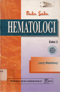 Buku Saku HEMATOLOGI, Edisi 3