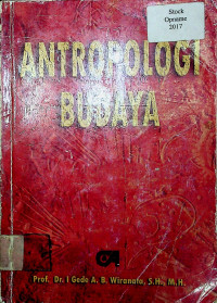 ANTROPOLOGI BUDAYA