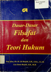 Dasar-Dasar Filsafat dan Teori Hukum