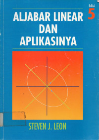 ALJABAR LINEAR DAN APLIKASINYA, Edisi 5