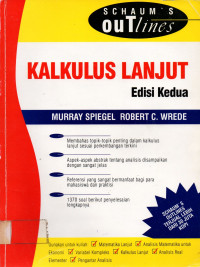 SCHAUM'S ouTlines: KALKULUS LANJUT: Edisi Kedua