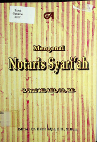 Mengenal Notaris Syari'ah